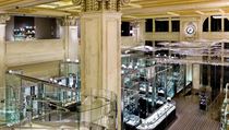 The interior of Tiffany & Co.’s flagship store in New York City The interior of Tiffany & Co.’s flagship store in New York City