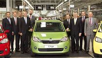 Škoda Auto's Citigo will soon roll out of Czech showrooms Škoda Auto's Citigo will soon roll out of Czech showrooms