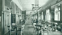 Prague's Café Louvre back at the turn of the 20th century Prague's Café Louvre back at the turn of the 20th century