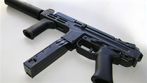 The Italian-made Spectre M4 submachine gun The Italian-made Spectre M4 submachine gun