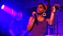 Monkey Business lead singer Tonya Graves Monkey Business lead singer Tonya Graves