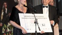 Dagmar Havlová at the awards evening where she spoke out over the airport renaming Dagmar Havlová at the awards evening where she spoke out over the airport renaming