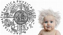 Na věku nezáleží, jako by s karikovaným Albertem Einsteinem říkali mladíci mířící za řízením vědy. Na věku nezáleží, jako by s karikovaným Albertem Einsteinem říkali mladíci mířící za řízením vědy.