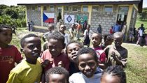 Under its relief and development program, People in Need (Člověk v tísni) has built a dozen schools in Ethiopia Under its relief and development program, People in Need (Člověk v tísni) has built a dozen schools in Ethiopia