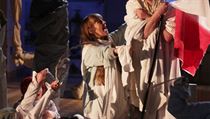A scene from Marat/Sade A scene from Marat/Sade