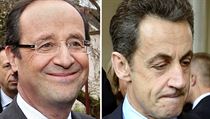 Podle nejnovějších volebních průzkumů by se měl stát novým francouzským prezidentem socialista François Hollande (vlevo). Svého protivníka, současného prezidenta Nicolase Sarkozyho, by měl porazit o šest procent hlasů. Podle nejnovějších volebních průzkumů by se měl stát novým francouzským prezidentem socialista François Hollande (vlevo). Svého protivníka, současného prezidenta Nicolase Sarkozyho, by měl porazit o šest procent hlasů.