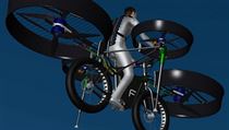 The design of the Flying Bike has been completed with construction of the full-scale machine now underway The design of the Flying Bike has been completed with construction of the full-scale machine now underway