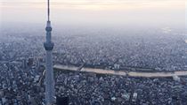 „Počasí nám sice nepřeje, ale déšť je pro růst našeho stromu nezbytný,“ pozdravil první návštěvníky Tokyo Skytree Tower Jošizumi Nezu, šedesátiletý šéf koncernu Tóbu Railway, hlavního stavitele a provozovatele nové tokijské dominanty. „Počasí nám sice nepřeje, ale déšť je pro růst našeho stromu nezbytný,“ pozdravil první návštěvníky Tokyo Skytree Tower Jošizumi Nezu, šedesátiletý šéf koncernu Tóbu Railway, hlavního stavitele a provozovatele nové tokijské dominanty.