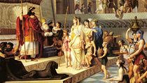 Král Šalamoun měl tisíc žen. Sedm set si vzal ve sňatku manželském, tři sta dalších si nastěhoval do harému. A ještě jim zahýbal s návštěvnicemi, jako byla královna ze Sáby. Král Šalamoun měl tisíc žen. Sedm set si vzal ve sňatku manželském, tři sta dalších si nastěhoval do harému. A ještě jim zahýbal s návštěvnicemi, jako byla královna ze Sáby.