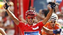 Madrid, 9. září 2012. Alberto Contador dovršil svůj pohádkový návrat po dopingovém trestu. Madrid, 9. září 2012. Alberto Contador dovršil svůj pohádkový návrat po dopingovém trestu.
