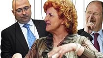 Během třičtvrtěhodinové porady o pořízení letounů Casa se tehdejší ministryně Vlasta Parkanová ani jednou nezeptala na cenu kontraktu nebo jeho výhodnost. Diskuse se tím odehrála v režii jejích náměstků Martina Bartáka (vlevo) a Jaroslava Kopřivy. Během třičtvrtěhodinové porady o pořízení letounů Casa se tehdejší ministryně Vlasta Parkanová ani jednou nezeptala na cenu kontraktu nebo jeho výhodnost. Diskuse se tím odehrála v režii jejích náměstků Martina Bartáka (vlevo) a Jaroslava Kopřivy.