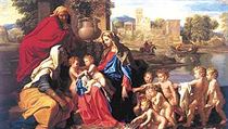 Nicolas Poussin, Svatá rodina (1651) Nicolas Poussin, Svatá rodina (1651)