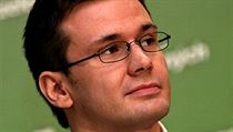 Staronový předseda Strany zelených Ondřej Liška. Staronový předseda Strany zelených Ondřej Liška.