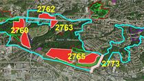 Změny navržené pro oblast přírodního parku Košíře – Motol a Vidoule. V pravé části území označeného 2765 (celé má rozlohu 32 hektarů) chce stavět Ekospol, v levé Finep. Území 2760, 2762, 2763 (22 ha) – sport a rekreace, například golfové hřiště a zimní s Změny navržené pro oblast přírodního parku Košíře – Motol a Vidoule. V pravé části území označeného 2765 (celé má rozlohu 32 hektarů) chce stavět Ekospol, v levé Finep. Území 2760, 2762, 2763 (22 ha) – sport a rekreace, například golfové hřiště a zimní s