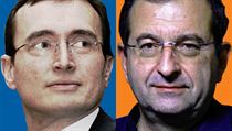 Cyrilu Höschlovi (vpravo) vadí, že Peter Šebo označil členy vládní Rady pro výzkum, vývoj a inovace za „strýce“. Cyrilu Höschlovi (vpravo) vadí, že Peter Šebo označil členy vládní Rady pro výzkum, vývoj a inovace za „strýce“.