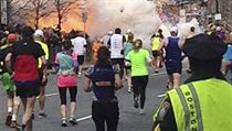 Tragická událost poznamenala závěr bostonského maratonu. Tragická událost poznamenala závěr bostonského maratonu.