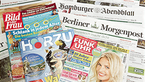 Papírové tituly, které prodalo nakladatelství Axel Springer mediální skupině Funke. Papírové tituly, které prodalo nakladatelství Axel Springer mediální skupině Funke.