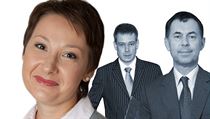 Veronika Kramaříková, Pavel Němec a Gustáv Slamečka. Veronika Kramaříková, Pavel Němec a Gustáv Slamečka.