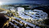 Autorem architektonického návrhu je světoznámé studio Herzog & de Meuron z Basileje. Autorem architektonického návrhu je světoznámé studio Herzog & de Meuron z Basileje.