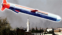 Koncern Raytheon je výrobcem řízených střel typu Tomahawk. Koncern Raytheon je výrobcem řízených střel typu Tomahawk.