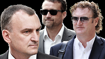 Zleva: Antonín Koláček, Marek Čmejla a Jiří Diviš. Zleva: Antonín Koláček, Marek Čmejla a Jiří Diviš.