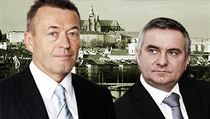 Vystřídá Petr Kynštetr (vlevo) hradního kancléře Vratislava Mynáře? Vystřídá Petr Kynštetr (vlevo) hradního kancléře Vratislava Mynáře?