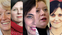 V montáži zleva: Jana Fischerová (ODS), Věra Jourová (ANO), Hana Konvalinková (Strana zelených), Ilona Švihlíková (SPOZ) a Michaela Vodová (Česká pirátská strana). V montáži zleva: Jana Fischerová (ODS), Věra Jourová (ANO), Hana Konvalinková (Strana zelených), Ilona Švihlíková (SPOZ) a Michaela Vodová (Česká pirátská strana).