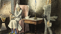 Vánoce byly znovu objeveny díky Dickensově novele Vánoční koleda, která vyšla v prosinci 1843. V ní navštíví do sebe zahleděného lakomého bankéřa Ebenezera Scrooge, alias Vydřigroše, Duch minulých Vánoc. A provede ho jeho minulostí, aby mu ukázal zrod be Vánoce byly znovu objeveny díky Dickensově novele Vánoční koleda, která vyšla v prosinci 1843. V ní navštíví do sebe zahleděného lakomého bankéřa Ebenezera Scrooge, alias Vydřigroše, Duch minulých Vánoc. A provede ho jeho minulostí, aby mu ukázal zrod be