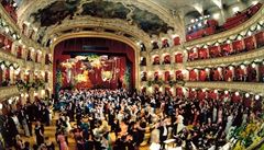 The main floor of the State Opera will be transformed into an open space for dancing when the seats are removed. The main floor of the State Opera will be transformed into an open space for dancing when the seats are removed.