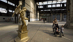 Kryštof Hošek: Prostorová dimenze Vítězného Amora, 2011. Kryštof Hošek: Prostorová dimenze Vítězného Amora, 2011.