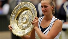 Kvitová is the first Czech woman to win at Wimbledon in 13 years Kvitová is the first Czech woman to win at Wimbledon in 13 years
