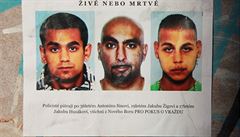 Following a brutal machete attack in Nový Bor, locals put up ‘Dead or Alive’ wanted posters of the alleged perpetrators Following a brutal machete attack in Nový Bor, locals put up ‘Dead or Alive’ wanted posters of the alleged perpetrators