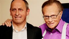 Jan Kraus (left) with CNN veteran Larry King Jan Kraus (left) with CNN veteran Larry King