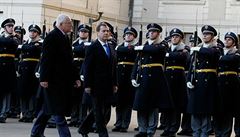 Czech president Václav Klaus (left) and his Russian counterpart Dmitry Medvedev at Prague Castle during the latter’s official visit earlier this month Czech president Václav Klaus (left) and his Russian counterpart Dmitry Medvedev at Prague Castle during the latter’s official visit earlier this month