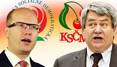 Na „premiérový“ projev šéfa komunistů Vojtěcha Filip na prvomájových oslavách ČSSD v Chomutově zareagoval předseda ČSSD Bohuslav Sobotka chladně. Je třeba vyčkat, až si ČSSD a KSČM vyjasní vzájemný vztah a „velké“ volby je donutí vyjít s barvou ven. Na „premiérový“ projev šéfa komunistů Vojtěcha Filip na prvomájových oslavách ČSSD v Chomutově zareagoval předseda ČSSD Bohuslav Sobotka chladně. Je třeba vyčkat, až si ČSSD a KSČM vyjasní vzájemný vztah a „velké“ volby je donutí vyjít s barvou ven.