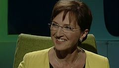 Alena Hanáková ve Všechnopárty (Česká televize, 1. června 2012). Alena Hanáková ve Všechnopárty (Česká televize, 1. června 2012).