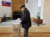 Volii v Bratislav odevzdvali 15. bezna sv hlasy v prvnm kole prezidentskch voleb.