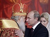 Dv dleité postavy souasného Ruska mají velý vztah: patriarcha pravoslavné církve Kirill a prezident Vladimir Putin.