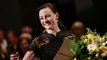 Tereza Vilišová získala hlavní cenu v kategorii Ženský herecký výkon za roli Amy v inscenaci Můj romantický příběh. Vilišová ztvárnila třiatřicetiletou Amy, která marně hledá toho pravého. | na serveru Lidovky.cz | aktuální zprávy