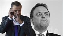 Hlavní protagonisté kauzy „Edathy“, která během pár dní zvládla zamořit klima ve velké koalici a zpochybnit úroveň politické kultury v Německu: sociální demokrat Sebastian Edathy (vlevo) a exministr zemědělství Hans-Peter Friedrich (CSU). Hlavní protagonisté kauzy „Edathy“, která během pár dní zvládla zamořit klima ve velké koalici a zpochybnit úroveň politické kultury v Německu: sociální demokrat Sebastian Edathy (vlevo) a exministr zemědělství Hans-Peter Friedrich (CSU).