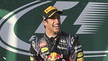 Daniel Ricciardo na stupních vítězů. | na serveru Lidovky.cz | aktuální zprávy
