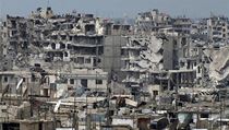 Vlkou znien Homs.