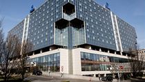 Boční pohled na pražský hotel Hilton v Karlíně. | na serveru Lidovky.cz | aktuální zprávy