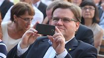 Zdeněk Škromach při oslavách na Velehradě. | na serveru Lidovky.cz | aktuální zprávy
