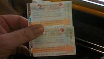 Jízdenky, které revizoři turistům nejprve zabavili a pak zase vrátili. | na serveru Lidovky.cz | aktuální zprávy