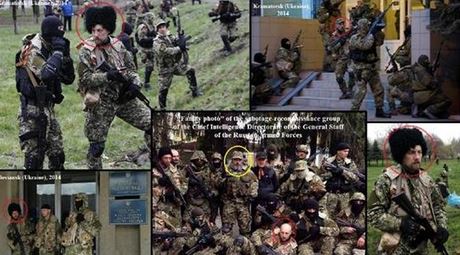 USA ukázaly snímky, které údajn spojují ruské vojáky s Ukrajinou.