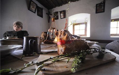 V selském muzeu Michalv statek v Pohledi na Havlíkobrodsku pipomnl 19. dubna folklorní soubor kubánek venkovské zvyky, které provázely oslavy Velikonoc asi ped 200 lety.