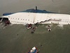 Potopen jihokorejsk trajekt.