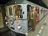 Praský dopravní podnik uspoádal 8. kvtna v rámci oslav 40. výroí zahájení provozu metra jízdy historických souprav