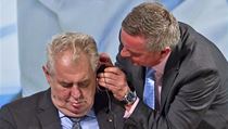 Prezident Miloš Zeman a jeho kancléř Vratislav Mynář. | na serveru Lidovky.cz | aktuální zprávy